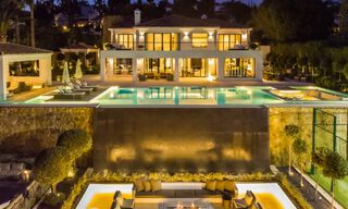 Spectacular resort-style luxury villa for sale with sea views in Nueva Andalucia's golf valley, Marbella 61106 