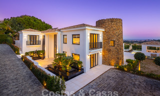 Spectacular resort-style luxury villa for sale with sea views in Nueva Andalucia's golf valley, Marbella 61108 