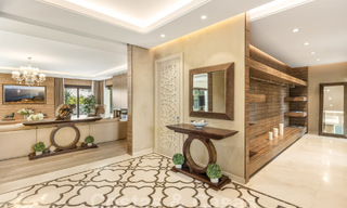 Contemporary luxury villa for sale, unique frontline golf location in Nueva Andalucia's golf valley, Marbella 61110 