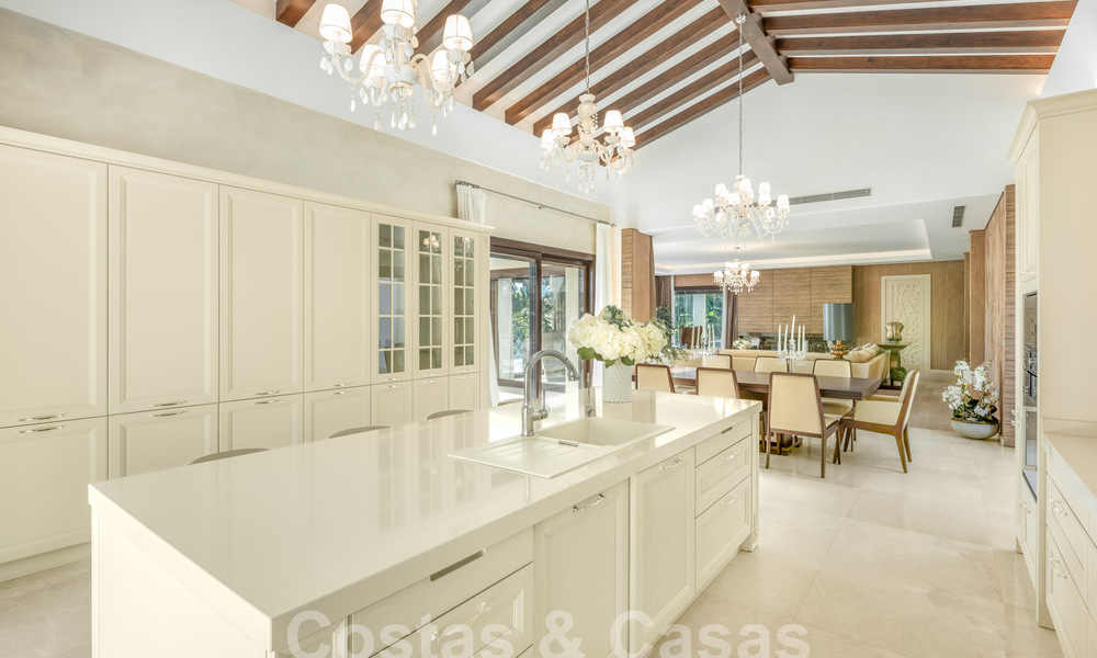 Contemporary luxury villa for sale, unique frontline golf location in Nueva Andalucia's golf valley, Marbella 61133