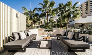 Modern renovated apartment for sale in centrally located, gated complex in Nueva Andalucia, Marbella 61192 