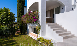Luxuriously renovated townhouse for sale in a preferred residential area on Marbella's Golden Mile 61625 