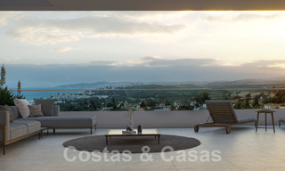 New development of sustainable homes for sale, with stunning sea views, near Estepona centre 61297 