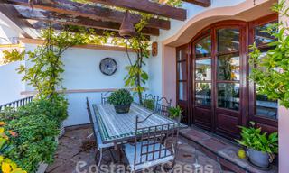 Charming, Andalusian, semi-detached house with sea views for sale in the hills of Marbella - Benahavis 61902 