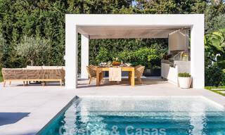 Luxury villa with modern-Mediterranean design for sale in a popular golf area in Nueva Andalucia, Marbella 61654 