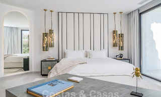 Luxury villa with modern-Mediterranean design for sale in a popular golf area in Nueva Andalucia, Marbella 61680 