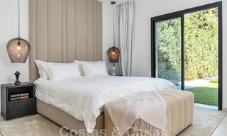 Luxury villa with modern-Mediterranean design for sale in a popular golf area in Nueva Andalucia, Marbella 61689 