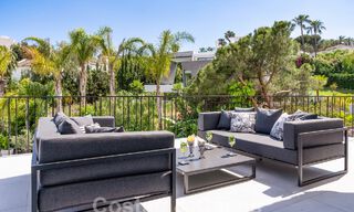 Luxury villa with modern-Mediterranean design for sale in a popular golf area in Nueva Andalucia, Marbella 61701 