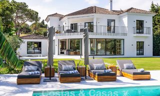 Luxury villa with modern-Mediterranean design for sale in a popular golf area in Nueva Andalucia, Marbella 61710 