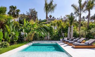 Luxury villa with modern-Mediterranean design for sale in a popular golf area in Nueva Andalucia, Marbella 61716 