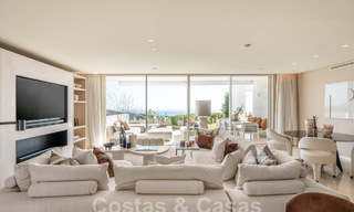 Modern garden apartment with sea views for sale, a short drive from Marbella centre 61777 