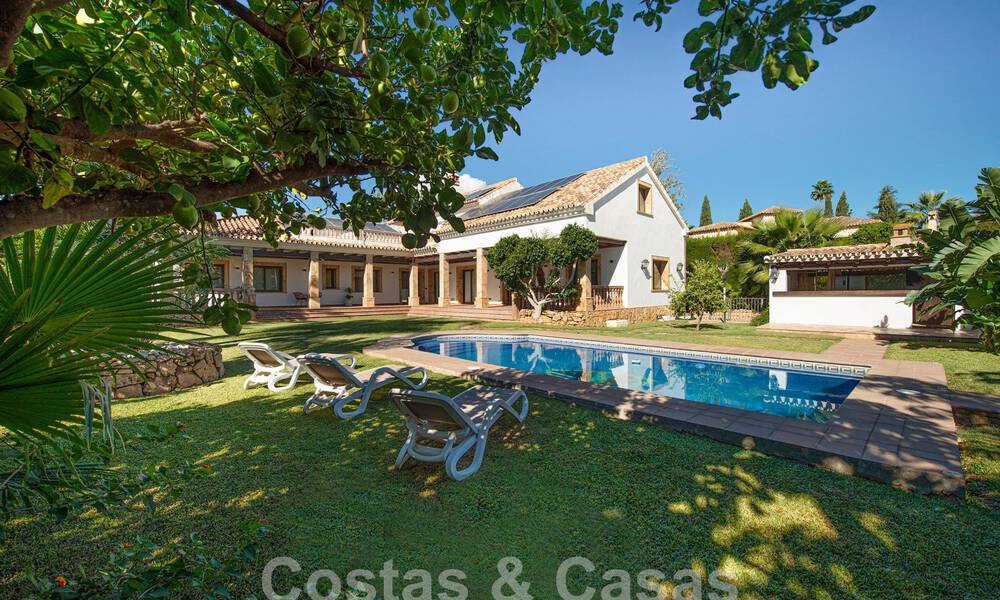Energy efficient Spanish luxury villa for sale in a quiet residential area in the golf valley of Mijas, Costa del Sol 61385