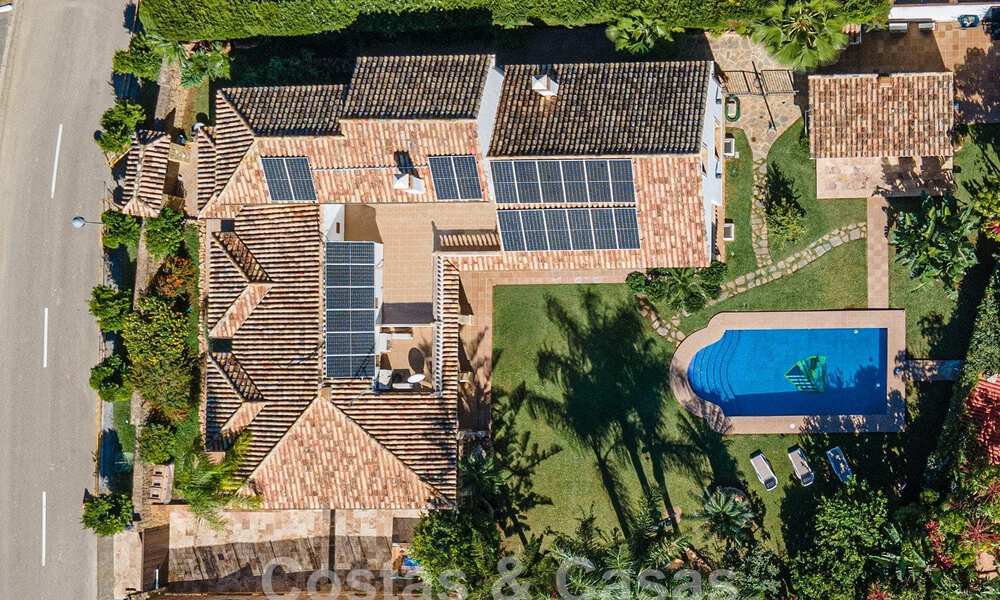 Energy efficient Spanish luxury villa for sale in a quiet residential area in the golf valley of Mijas, Costa del Sol 61386