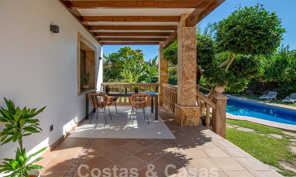 Energy efficient Spanish luxury villa for sale in a quiet residential area in the golf valley of Mijas, Costa del Sol 61406