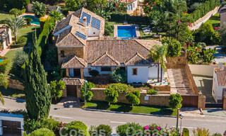 Energy efficient Spanish luxury villa for sale in a quiet residential area in the golf valley of Mijas, Costa del Sol 61413 