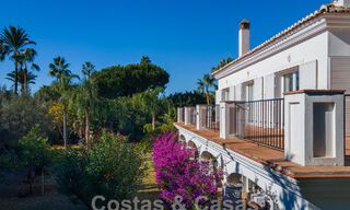 Mediterranean luxury villa for sale just steps from the beach and amenities in Guadalmina Baja, Marbella 61847 