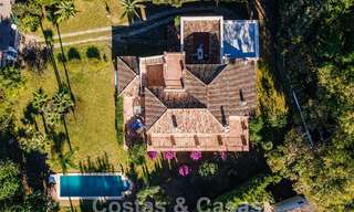 Mediterranean luxury villa for sale just steps from the beach and amenities in Guadalmina Baja, Marbella 61848 