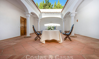 Mediterranean luxury villa for sale just steps from the beach and amenities in Guadalmina Baja, Marbella 61861 