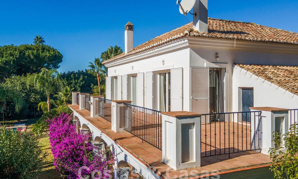 Mediterranean luxury villa for sale just steps from the beach and amenities in Guadalmina Baja, Marbella 61881