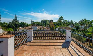 Mediterranean luxury villa for sale just steps from the beach and amenities in Guadalmina Baja, Marbella 61885 