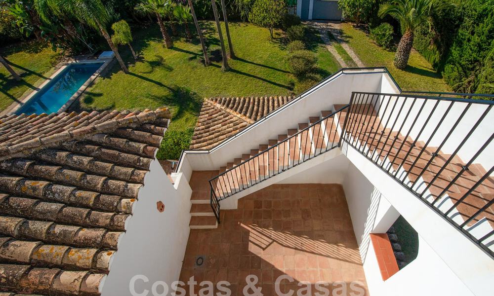 Mediterranean luxury villa for sale just steps from the beach and amenities in Guadalmina Baja, Marbella 61886