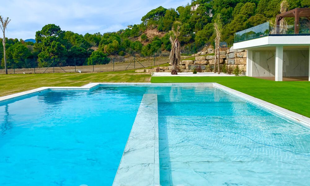 New, modern, luxury villa for sale with panoramic sea views in the exclusive Marbella Club Golf Resort in Benahavis - Marbella 61967