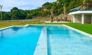 New, modern, luxury villa for sale with panoramic sea views in the exclusive Marbella Club Golf Resort in Benahavis - Marbella 61967 