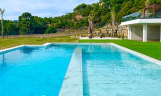 New, modern, luxury villa for sale with panoramic sea views in the exclusive Marbella Club Golf Resort in Benahavis - Marbella 61967 