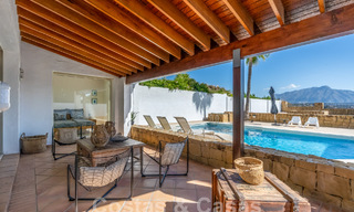 Charming family home for sale overlooking golf and mountain scenery in Benahavis – Marbella 62095 