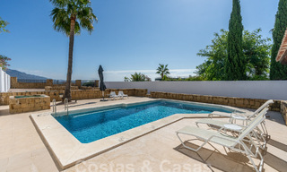 Charming family home for sale overlooking golf and mountain scenery in Benahavis – Marbella 62111 