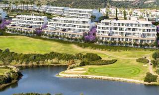 New development of apartments with sea views for sale, adjacent to a golf course near Sotogrande, Costa del Sol 62028 
