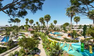 New development of apartments with sea views for sale, adjacent to a golf course near Sotogrande, Costa del Sol 62035 