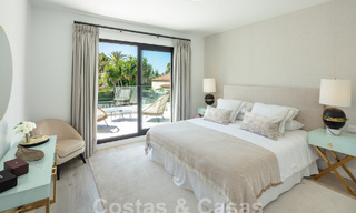 Modern, Mediterranean luxury villa for sale in a sought-after beach urbanisation in San Pedro, Marbella 62046 
