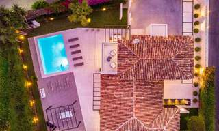 Modern, Mediterranean luxury villa for sale in a sought-after beach urbanisation in San Pedro, Marbella 62071 