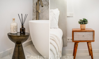 Move-in ready! Charming renovated garden apartment for sale in gated community in La Quinta, Benahavis - Marbella 62176 