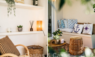 Move-in ready! Charming renovated garden apartment for sale in gated community in La Quinta, Benahavis - Marbella 62181 
