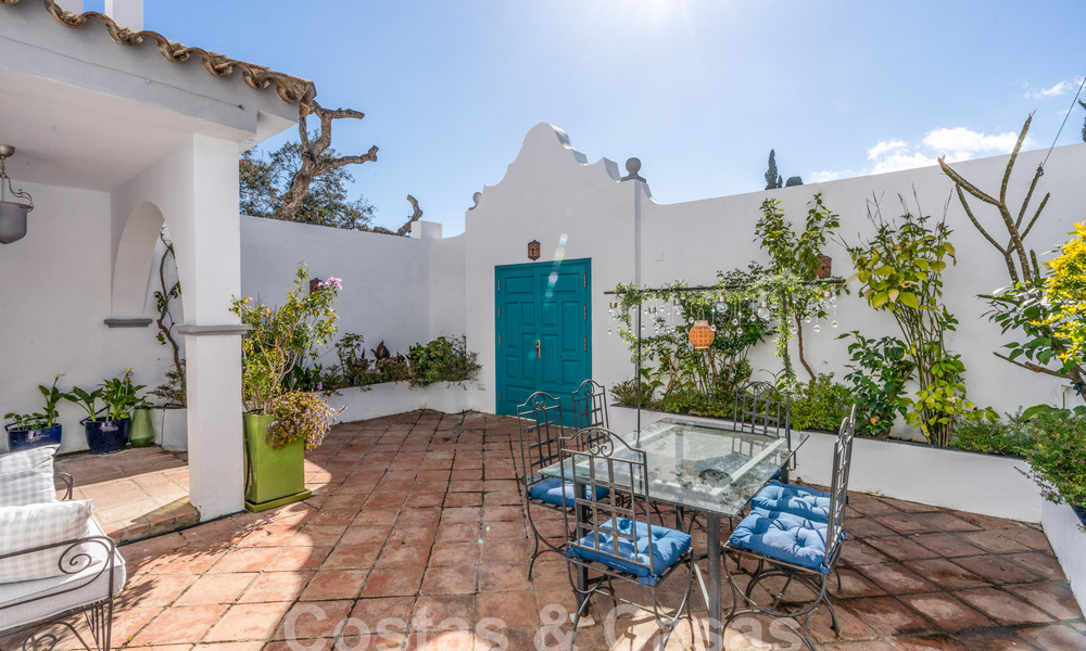 Authentic villa, Mediterranean architecture for sale in Sotogrande, Costa del Sol 62226