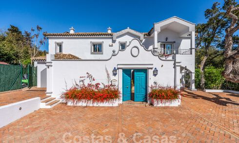 Authentic villa, Mediterranean architecture for sale in Sotogrande, Costa del Sol 62228