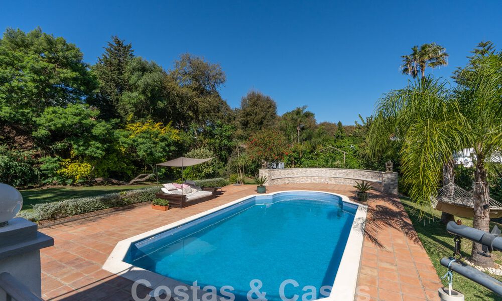 Authentic villa, Mediterranean architecture for sale in Sotogrande, Costa del Sol 62235