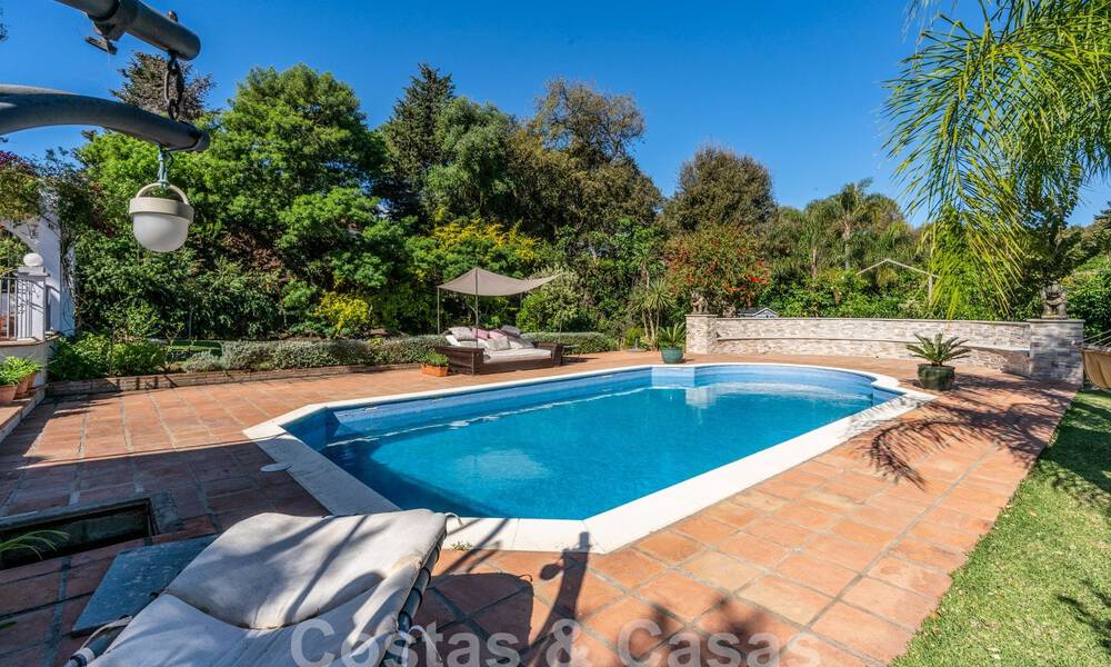 Authentic villa, Mediterranean architecture for sale in Sotogrande, Costa del Sol 62237