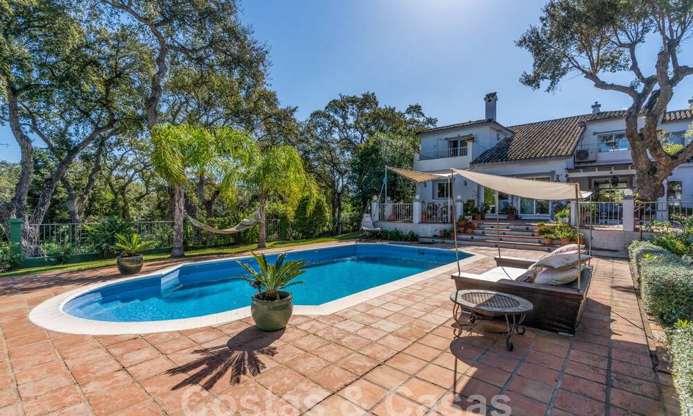 Authentic villa, Mediterranean architecture for sale in Sotogrande, Costa del Sol 62241