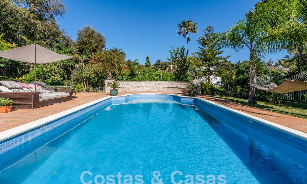 Authentic villa, Mediterranean architecture for sale in Sotogrande, Costa del Sol 62242