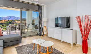 Spacious, modern apartment for sale with panoramic golf and sea views in a five-star golf resort in Benahavis - Marbella 62327 