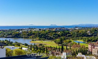 Spacious, modern apartment for sale with panoramic golf and sea views in a five-star golf resort in Benahavis - Marbella 62346 