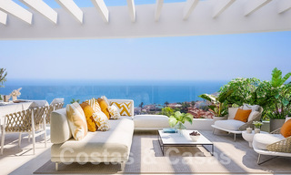 New high-end apartments in luxury resort for sale with Mediterranean views in Mijas Costa 62377 