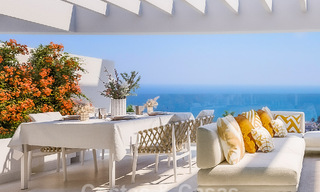 New high-end apartments in luxury resort for sale with Mediterranean views in Mijas Costa 62378 