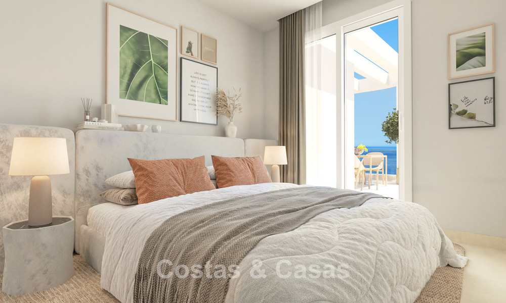New high-end apartments in luxury resort for sale with Mediterranean views in Mijas Costa 783543