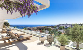 New high-end apartments in luxury resort for sale with Mediterranean views in Mijas Costa 783545 