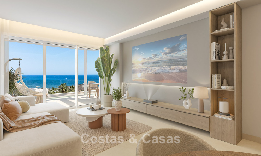 New high-end apartments in luxury resort for sale with Mediterranean views in Mijas Costa 783550