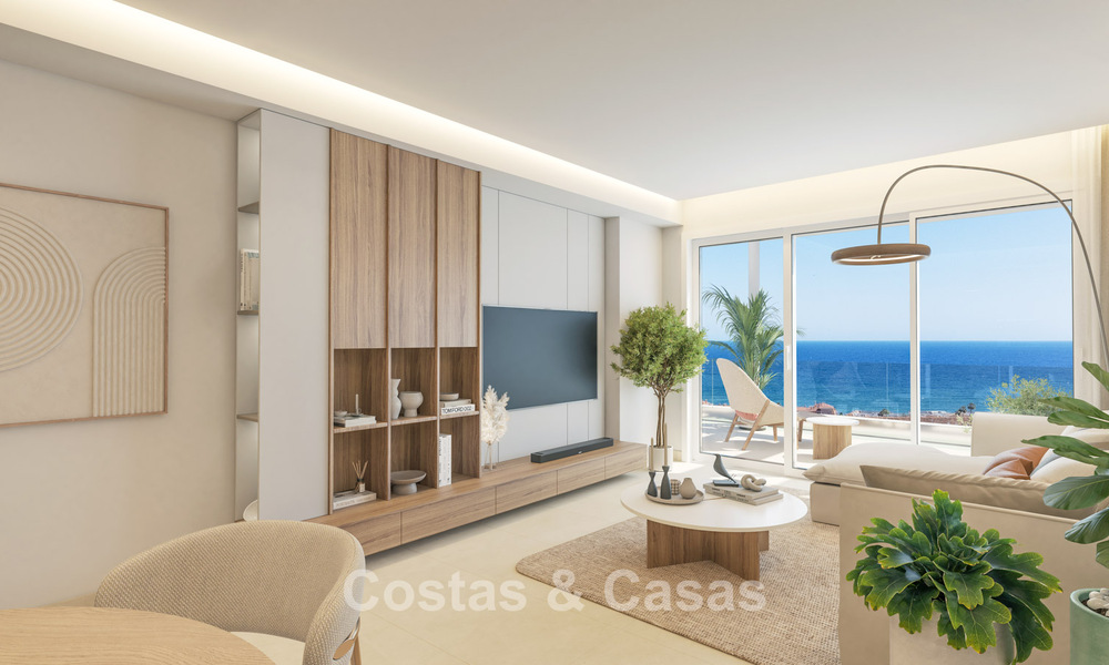 New high-end apartments in luxury resort for sale with Mediterranean views in Mijas Costa 783551